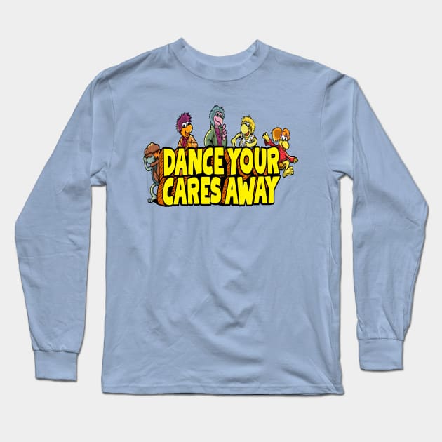 Dance Your Cares Away Long Sleeve T-Shirt by DeepDiveThreads